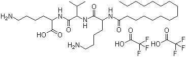 Palmitoyl Tripeptide-5 structure