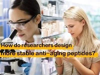 Hvordan designer forskerne mer stabile anti-aldringspeptider